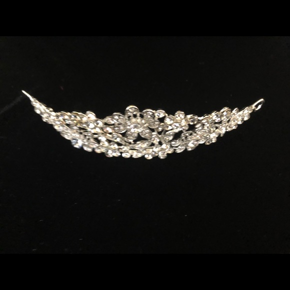 Wedding Crown, Crystal Flower Tiara Crown main image 4